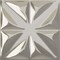 Ekena Millwork 11 7/8in. W x 11 7/8in. H Helene EnduraWall Decorative 3D Wall Panel Covers 0.98 Sq. Ft. WP12X12HEBCR - alternate 1